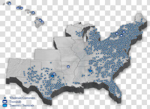 Energy Transfer Crude Oil Map Louisiana  HD Png Download