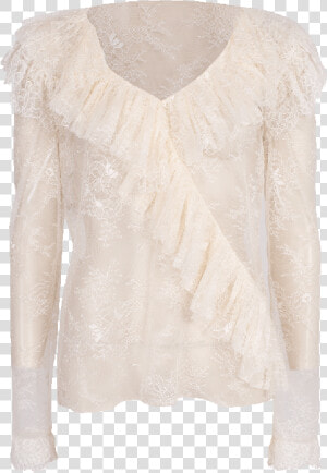 Philosophy Lace Blouse In White   Blouse  HD Png Download