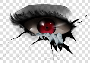 Eye Demon Drawing Devil   Demon Eyes Transparent Background  HD Png Download