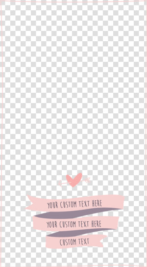 Snapchat Geofilter Png   Paper  Transparent Png