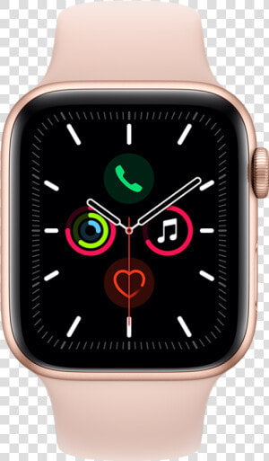 Apple Watch   Apple Watch Series 5 Gold  HD Png Download