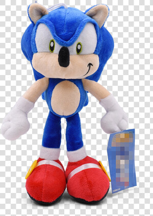 Boneco Do Sonic De Pelúcia  HD Png Download