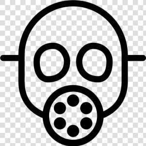 Gas Mask Icon Clipart   Png Download   Gas Mask Png Minimal  Transparent Png