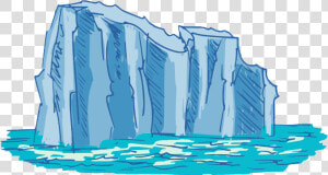 Glacier Melting In Cartoon  HD Png Download