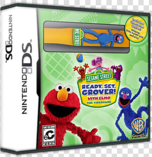 Transparent Sesame Street Grover Clipart   Sesame Street Nintendo Ds  HD Png Download