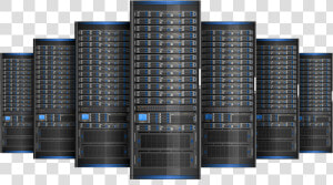 Row Of Servers Tinypng Mask   Computer Servers  Transparent Png