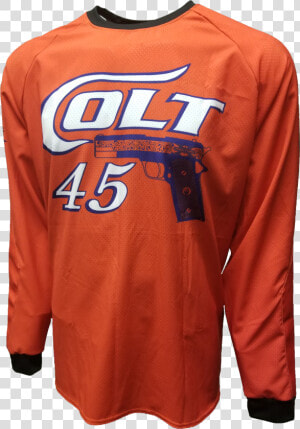 Colt 45 Sprnt Jersey   Long sleeved T shirt  HD Png Download