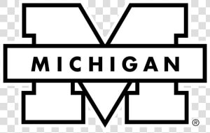 Transparent Michigan Wolverines Logo Png   Michigan Wolverines Logo Black And White  Png Download