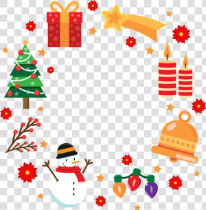 Transparent Christmas Gift Border Clipart   Natal Desenho Png  Png Download