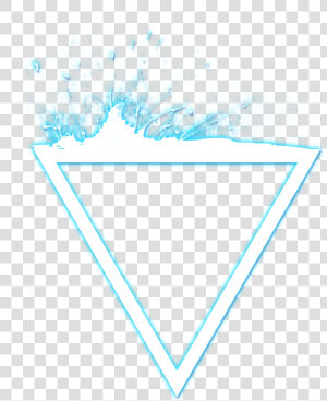 T⃤ R⃤ I⃤ A⃤ N⃤ G⃤ L⃤ E⃤ Triangle Neon Grunge Splatte   Triangle  HD Png Download