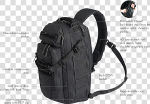 First Tactical Crosshatch Sling Pack  HD Png Download