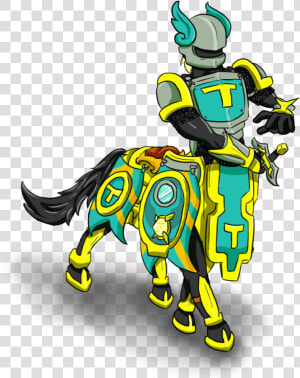 Now You All Get A Lousy Paladin Centaur Drawing Than   Paladin Centaur  HD Png Download