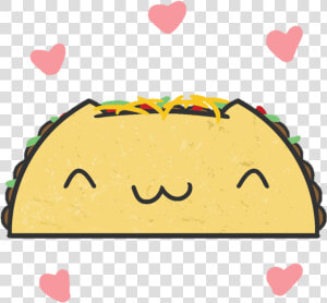 Mexican Cuisine Drawing   Cute Taco Drawings Easy  HD Png Download