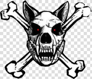 Dog Skull Vector At Free For Personal Use Dog Png Getdrawings   K9 Skull And Crossbones  Transparent Png