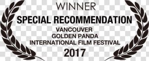 Special Recommendation   Film Festival Award Winner Png  Transparent Png