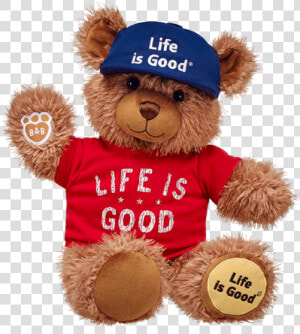 Build A Bear® Classic Life Is Good Teddy   Transparent Build A Bear  HD Png Download