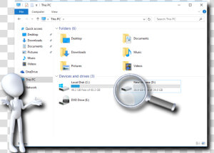 Tag A Folder In Windows 10   Direct Access Icon Windows 10  HD Png Download