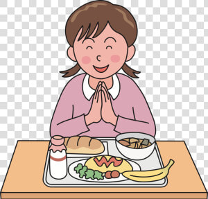 Lunch Clipart Prayer Praying To God Clipart    Pray Before Eat Clipart  HD Png Download