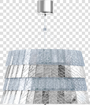 Tuile De Cristal Ceiling Large Size Frozen Silver3d   Lampshade  HD Png Download