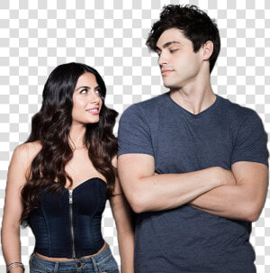 Shadowhunters  Emeraude Toubia  And Matthew Daddario   Matthew Daddario And Emeraude Toubia Png  Transparent Png