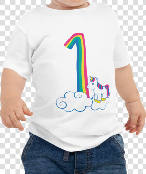 The Cutest Rainbow Unicorn First Birthday Shirt There   Camisas De Baby Shark  HD Png Download