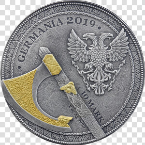 Germania 2019 Silver Coin Reverse   Silver  HD Png Download