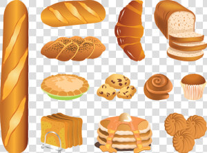 Transparent Bagels Clipart   French Bread Vector Png  Png Download