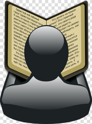 Man Reading Book In Russian   Man Reading Book Clipart Png  Transparent Png