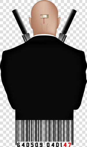 Transparent Secret Agent Clipart   Hitman Vector Art  HD Png Download