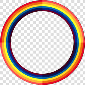  rainbow  circle  frame  freetoedit   Full Circle Rainbow Png  Transparent Png