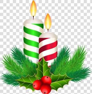 50 Candles Png   Christmas Decorations Clipart Candles  Transparent Png