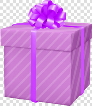 Gifts Clipart Pink Gift   Purple And Pink Gift Box  HD Png Download