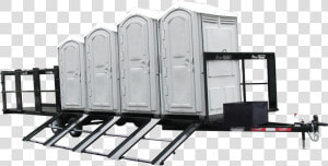 Porta Potty Trailer   Horse Trailer  HD Png Download