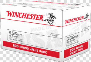 Winchester 5 56 Ammo 200 Rounds  HD Png Download