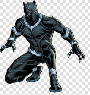 Black Panther Png Images Transparent Background   Black Panther Cartoon Characters  Png Download