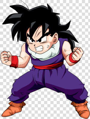 Dragon Ball Z Gohan Saiyan Saga   Png Download   Dragon Ball Gohan Pequeno  Transparent Png