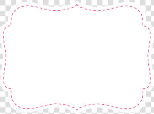 Fantastic Pink Frame Adornment Frames Ideas Handmade   White With Pink Frame  HD Png Download