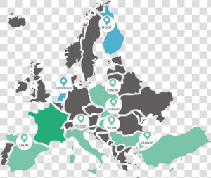 Making City Map Europe   Europe Map Vector Png  Transparent Png