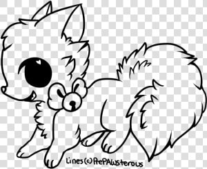 Adoptable Lineart Chinchilla For Free Download   Prepawsterous Base  HD Png Download