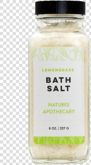 Lemongrass Bath Salts Refresh Your Mind  amp  Body Dayspa   Bottle  HD Png Download