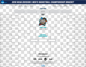 March Madness Bracket 2017 Printable   2018 March Madness Bracket  HD Png Download