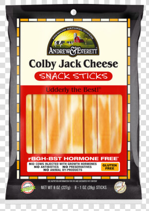 Colby Jack Cheese Sticks Package  HD Png Download