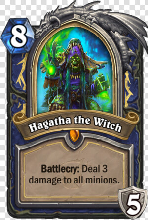 Hagatha The Witch   Hagatha The Witch Hearthstone  HD Png Download