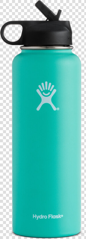 Red Hydro Flask With Straw  HD Png Download