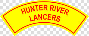 Hunter River Lancers Battledress Flash First Pattern   Entering Natick  HD Png Download