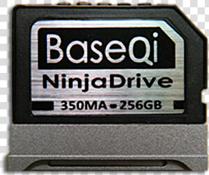 Baseqi Ninjadrive Aluminum 256gb Storage Expansion   Memory Card  HD Png Download