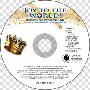 Joy To The World Powerpoint Download   Child Evangelism Fellowship  HD Png Download