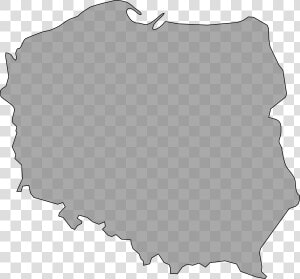 Free Vector Map Of Poland Clip Art   Poland Map Vector  HD Png Download