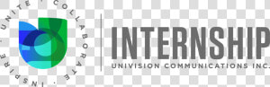 Transparent Univision Png   Monochrome  Png Download