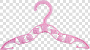 Pink Baby Clothes Hangers   Trousers  HD Png Download